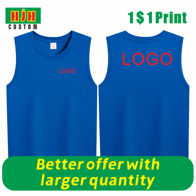 Streetwear Brand Joggers - Zomer Nieuwe Sport Tank Topmerk Logo