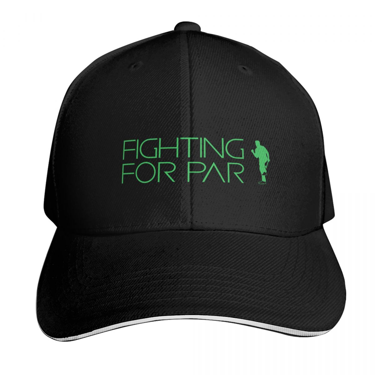 Cap Streetwear Brand - Fighting For Par Bold Beside Putter