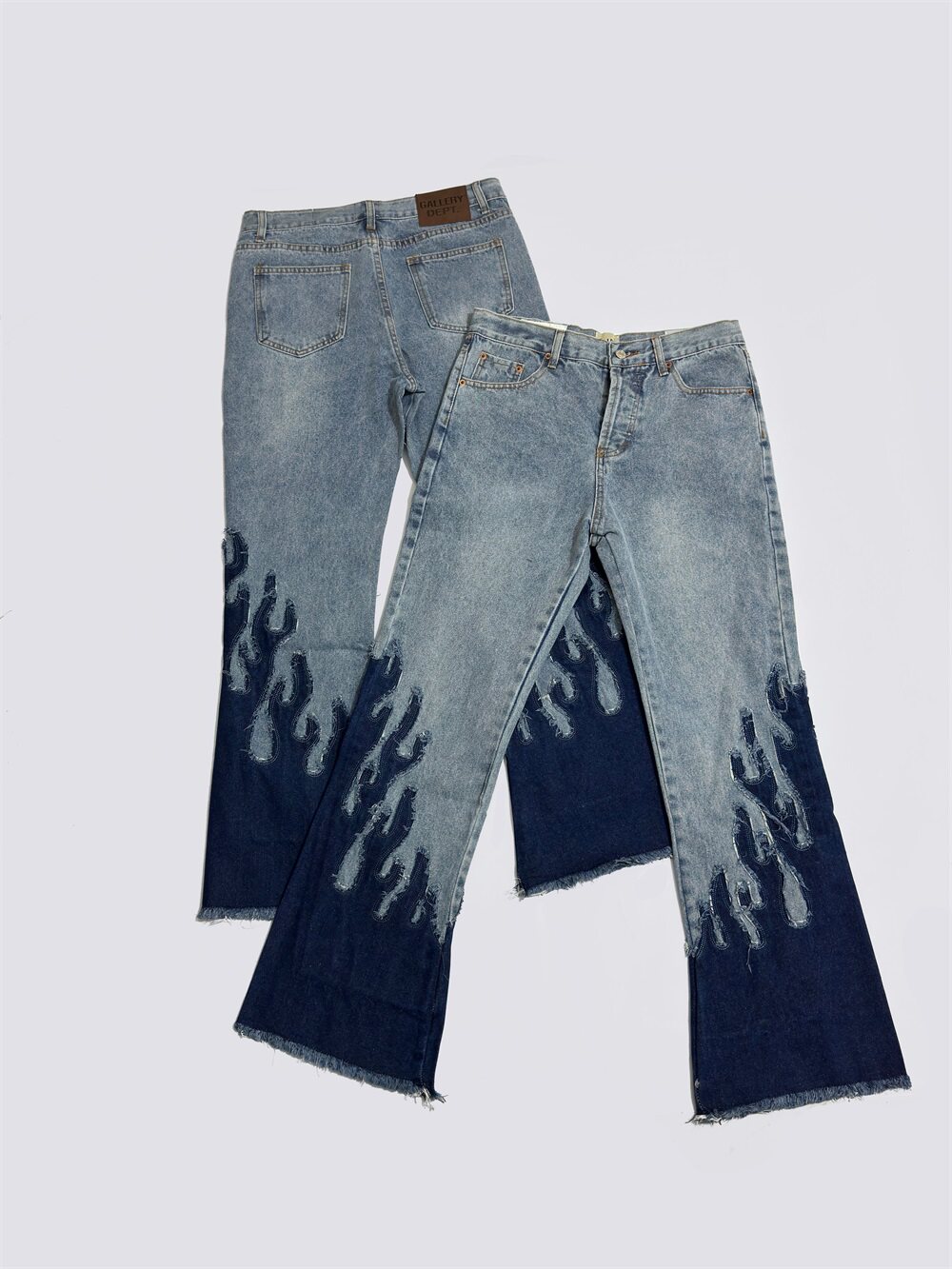 Gallery Dept Flare - GALLERY DEPT spliced flame flared broek