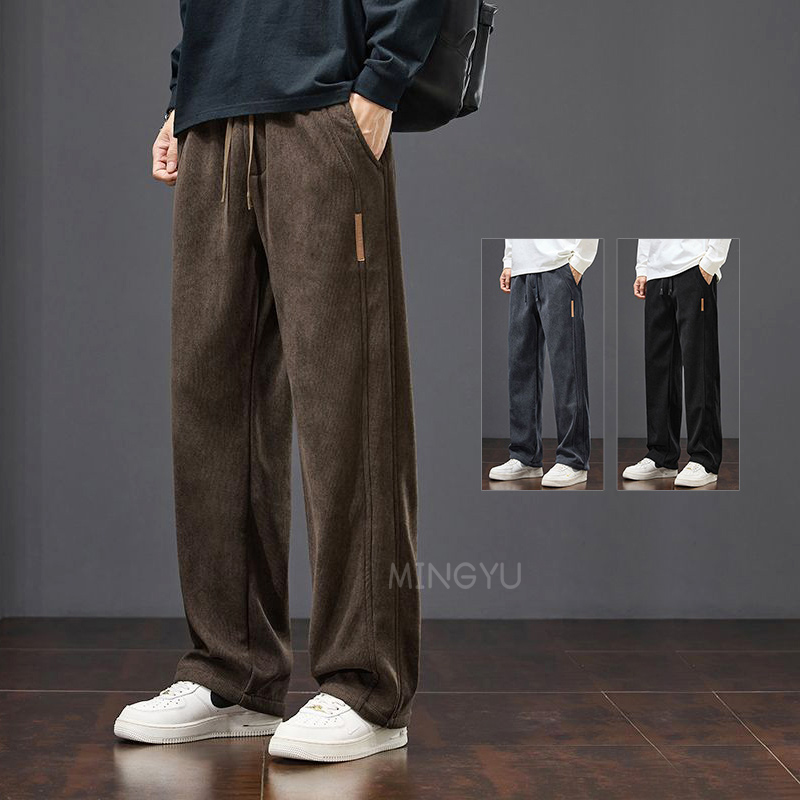 Streetwear Brand Joggers - Hoge kwaliteit merkkleding winter corduroy broek
