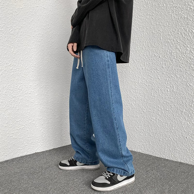 Streetwear Brand Jeans - 2025 Nieuwe Streetwear Loose Jeans Heren
