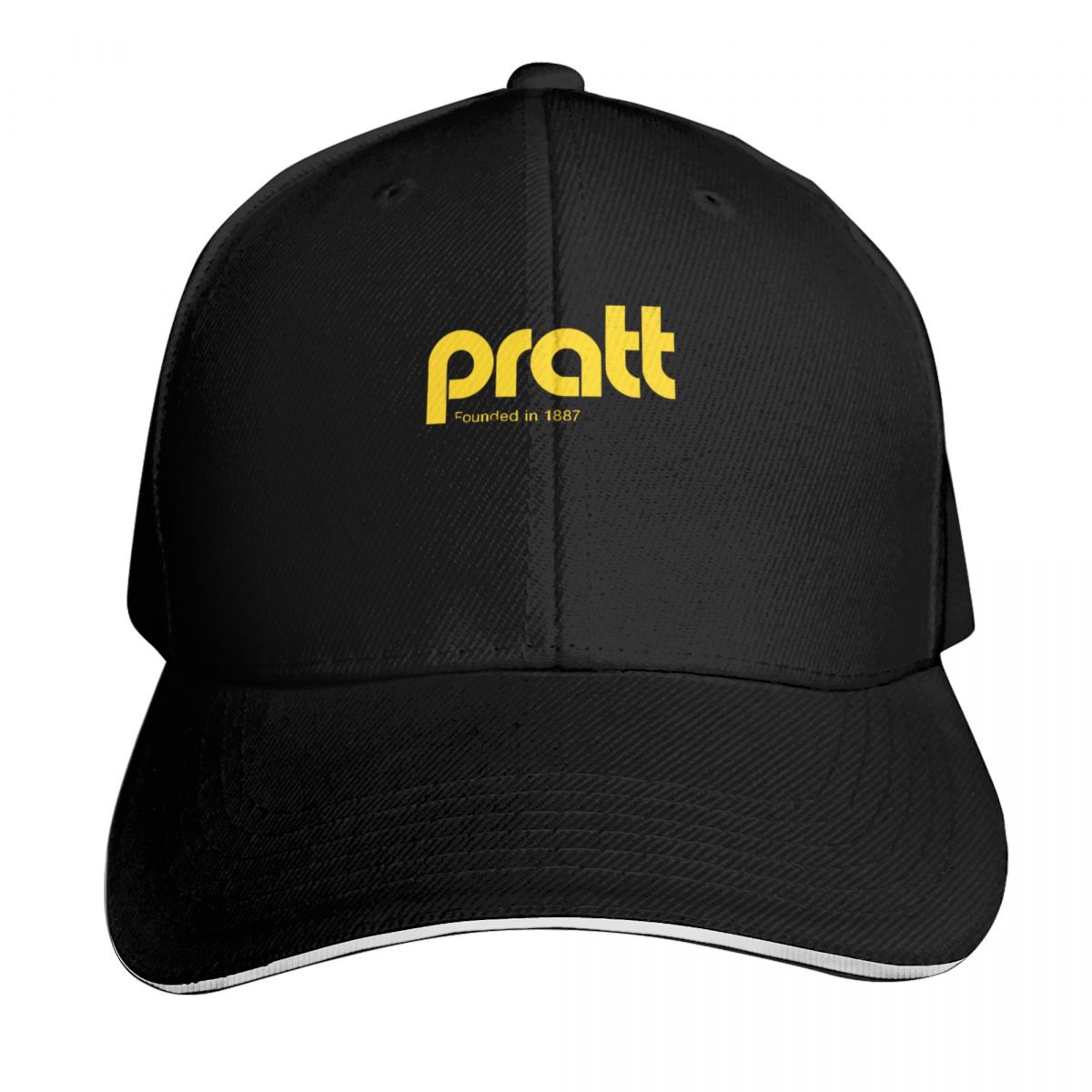 Cap Streetwear Brand - Pratt retro gouden baseballpet hoed luxe