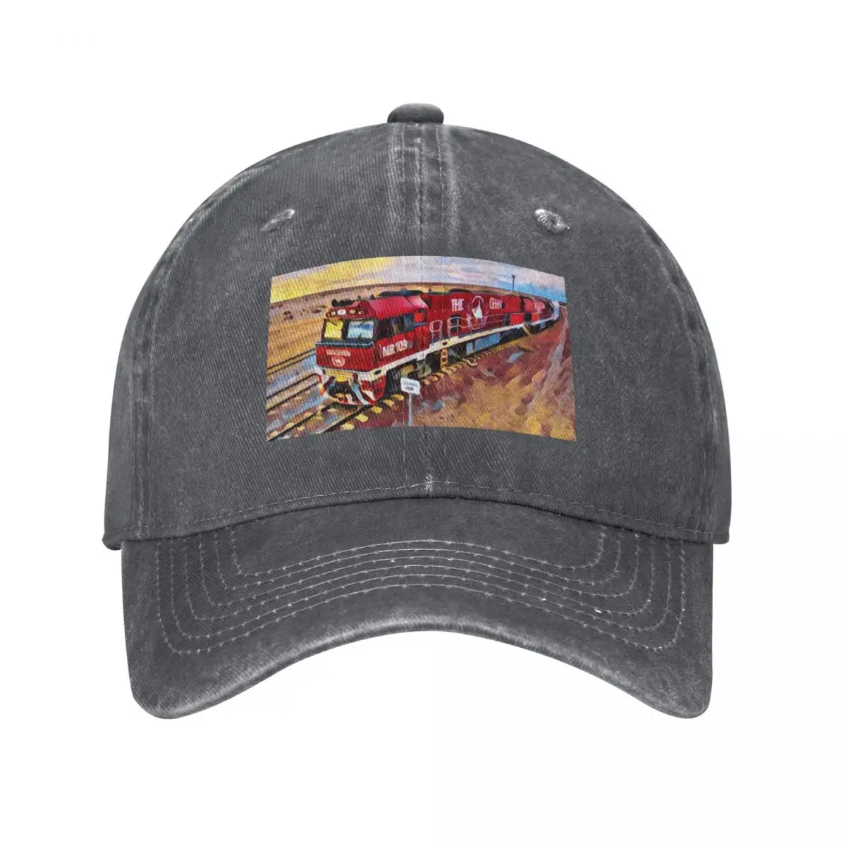 Cap Streetwear Brand - De Ghan Train Australia Baseball Cap