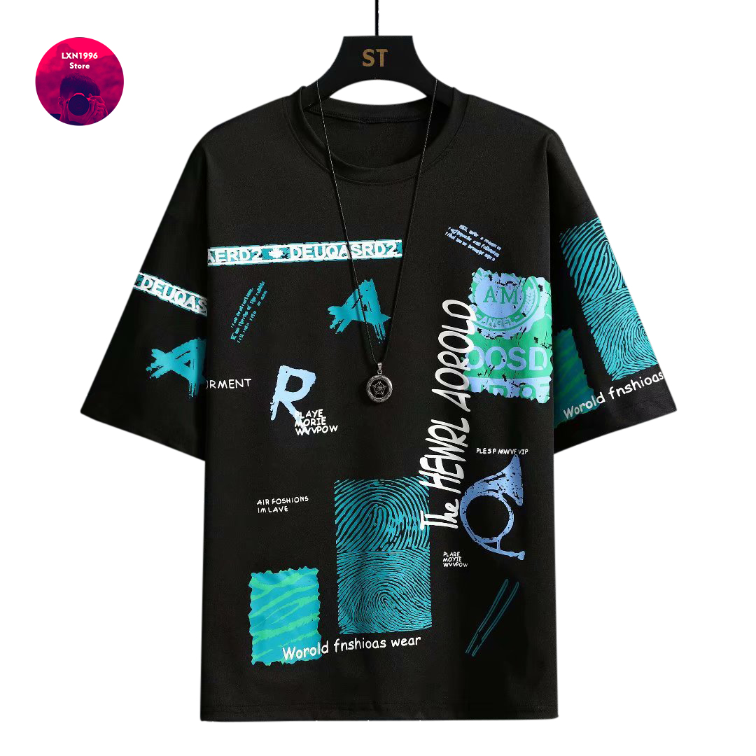 Streetwear Brand In Japan - Mannen Harajuku Grafische Zwarte Zomer Korte