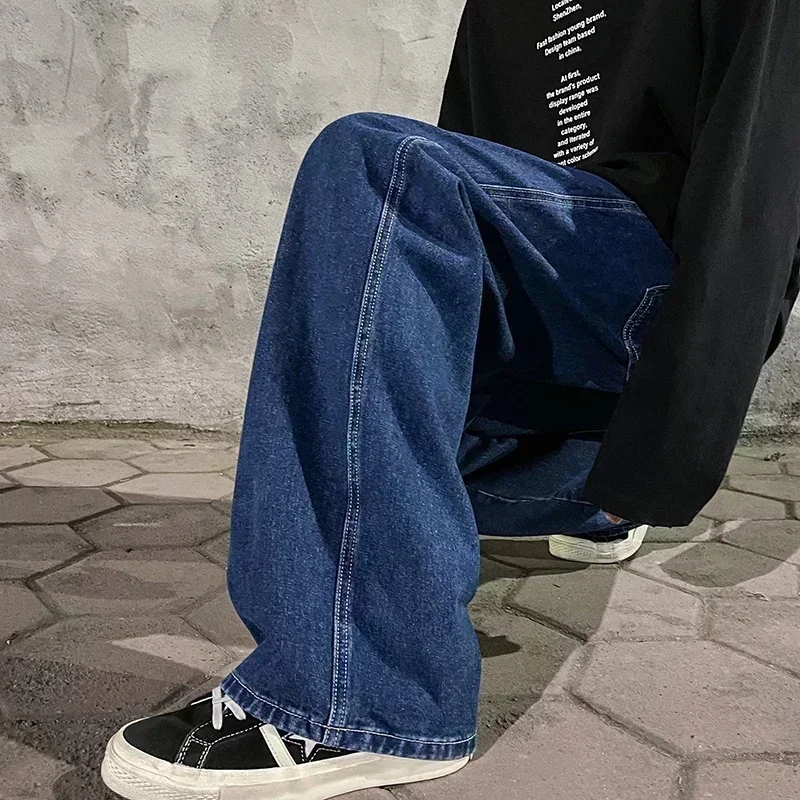 2025 Nieuwe Streetwear Loose J - Streetwear Brand Jeans recensie en prijs