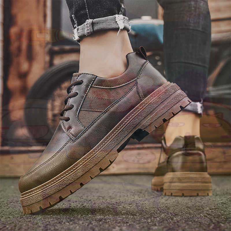 Donker natuurlijk leer Mode-sn - Streetwear Brand Popular recensie en prijs