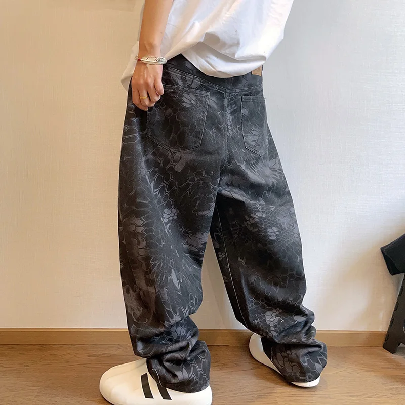 Nieuwe mannen chique slangenpr - Streetwear Brand Popular recensie en prijs