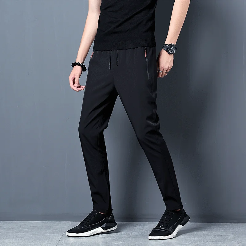 Heren casual broek recht slim  - Streetwear Brand Joggers recensie en prijs