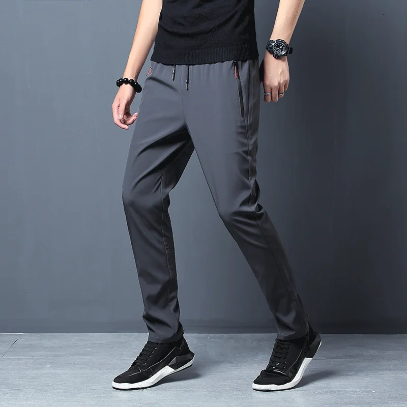 Heren casual broek recht slim  - Streetwear Brand Joggers recensie en prijs