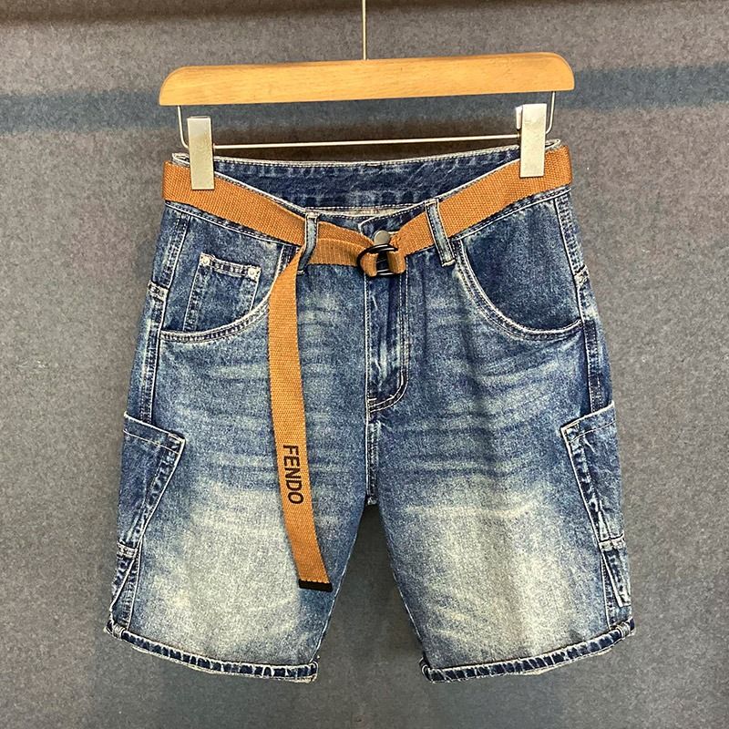 Zomer heren casual denim short - Streetwear Brand Jeans recensie en prijs